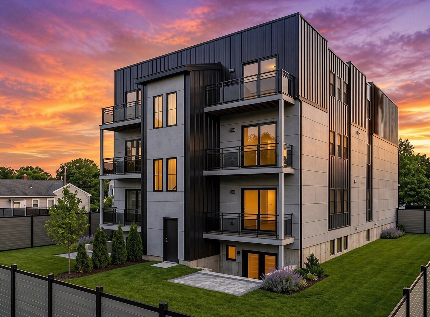 Rear exterior of Beechwood Collection, 82 Genest St., Beechwood, Ottawa