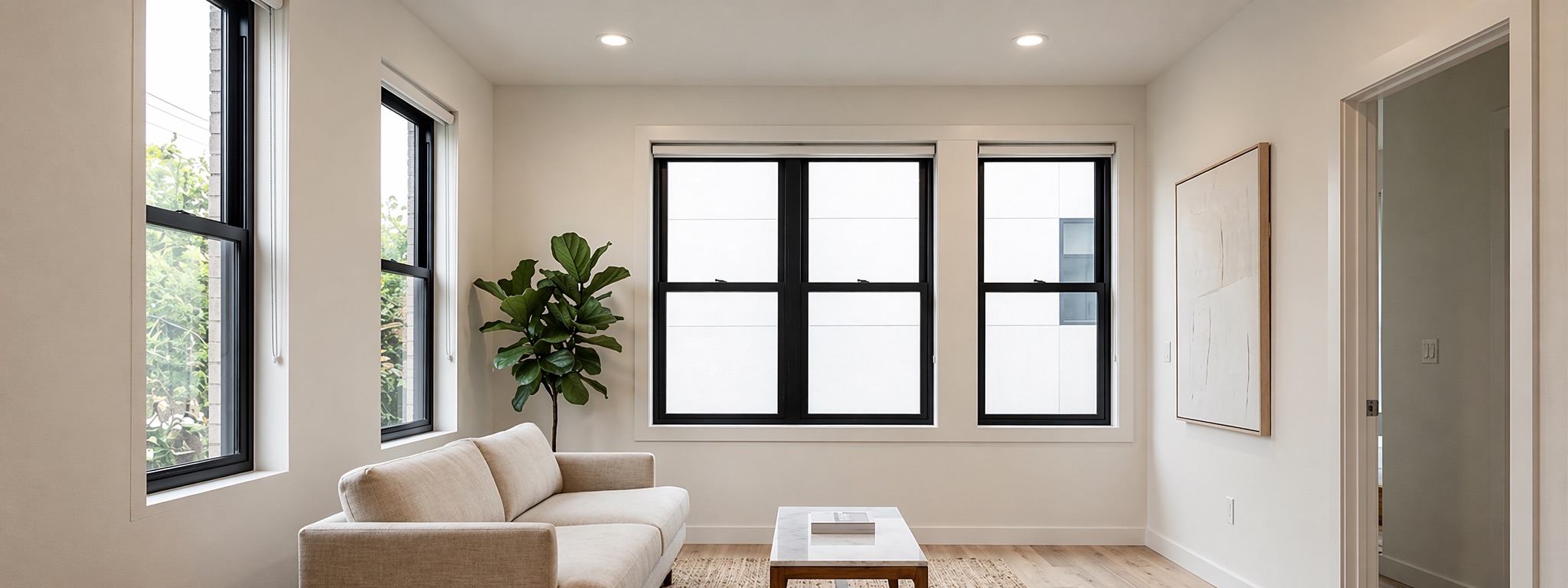 Open-plan living room, Beechwood Collection